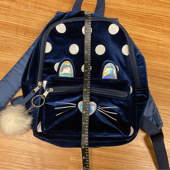 NWOT-BlueVelvet~Cat😽Backpack - Picture 6 of 10